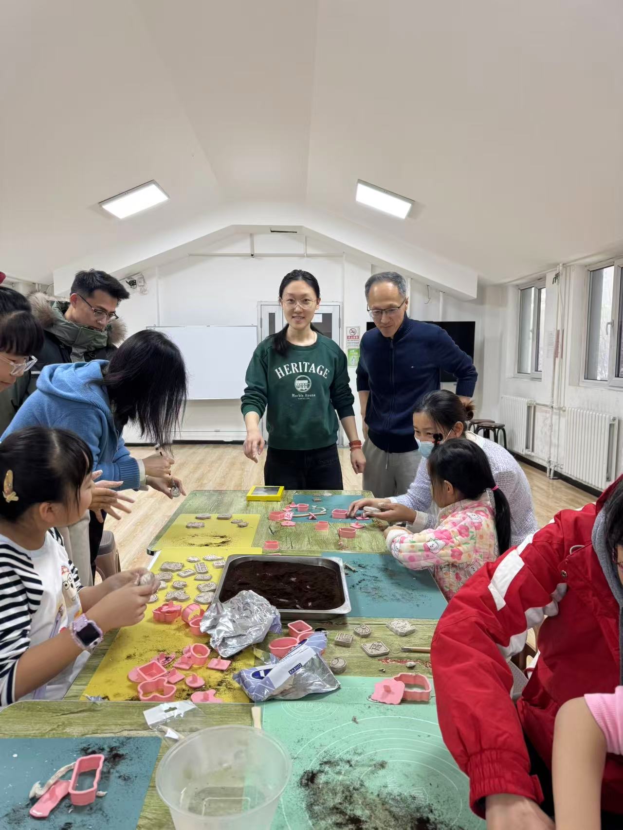 Song'an Community Workshop - Coffee Grounds Fridge Magnet Activity